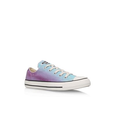 Purple 'Ct Sunset Low' Flat Lace Up Sneakers